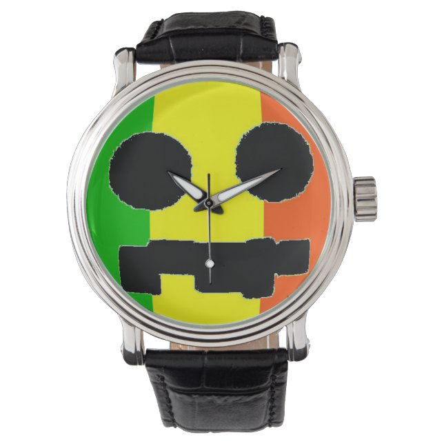 Relógio KSP! Rasta Face Watch (Frente)