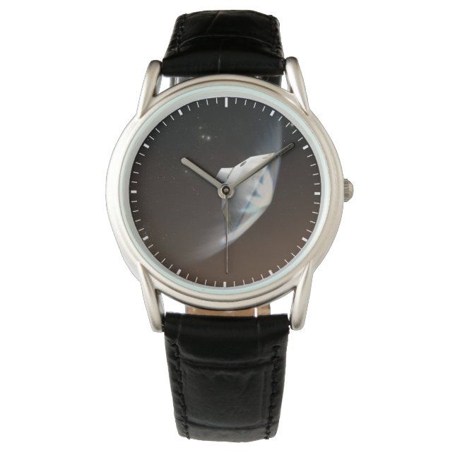 Relógio Laboratório de Ciência Marte Aeródroma Cápsula 2 (Frente)