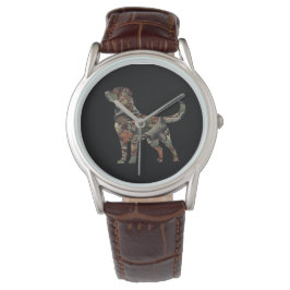 Relógio Labrador Retriever Watch, Camo Watch Men