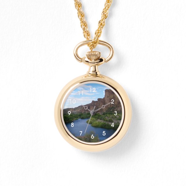 Relógio Lago Saguaro Cênico (Frente)