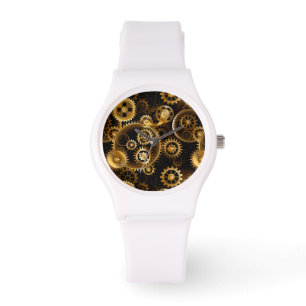 Relógio Lágrimas de latão sem costura