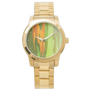 Relógio Latido Rainbow Eucalyptus, Havaí