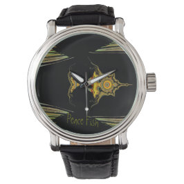 Relógio LavishlyOn Multi-Colour Peace Fish Watch