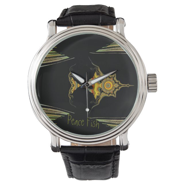 Relógio LavishlyOn Multi-Colour Peace Fish Watch (Frente)
