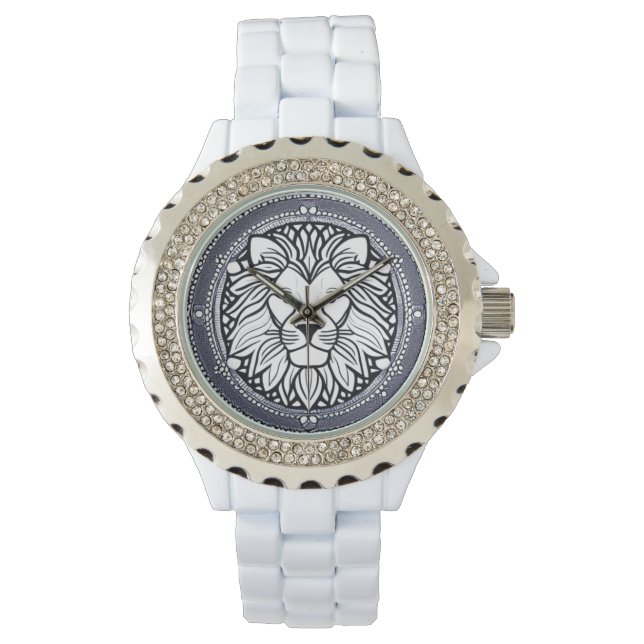 Relógio Leão majestoso (Frente)