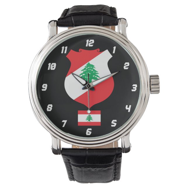 Relógio Lebanon* Custom Wristwatch (Frente)