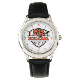 Relógio Legal Orange Black Basbol Sports Watch