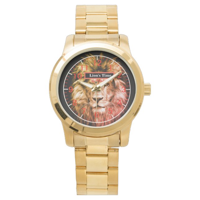 Relógio Leo Horoscope Zodiac Watch (Frente)