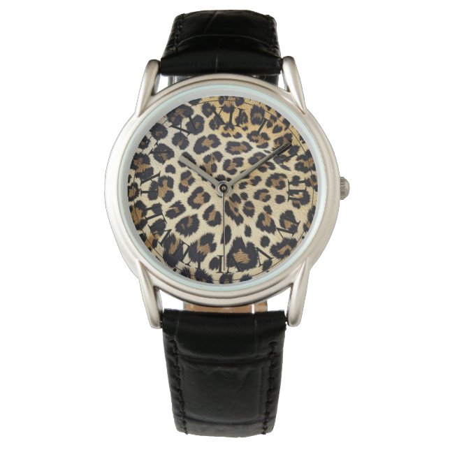 Relógio Leopard Skin Watch (Frente)