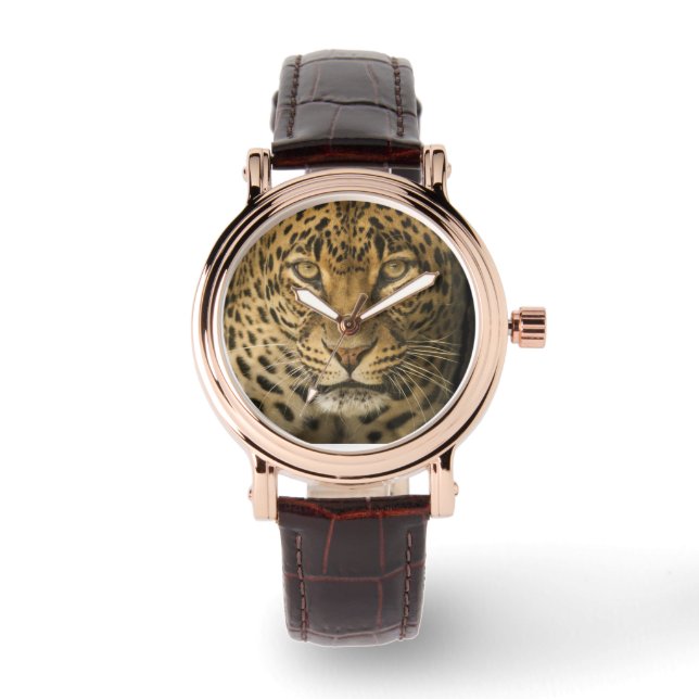 RELÓGIO LEOPARD WRIST WATCH (Frente)