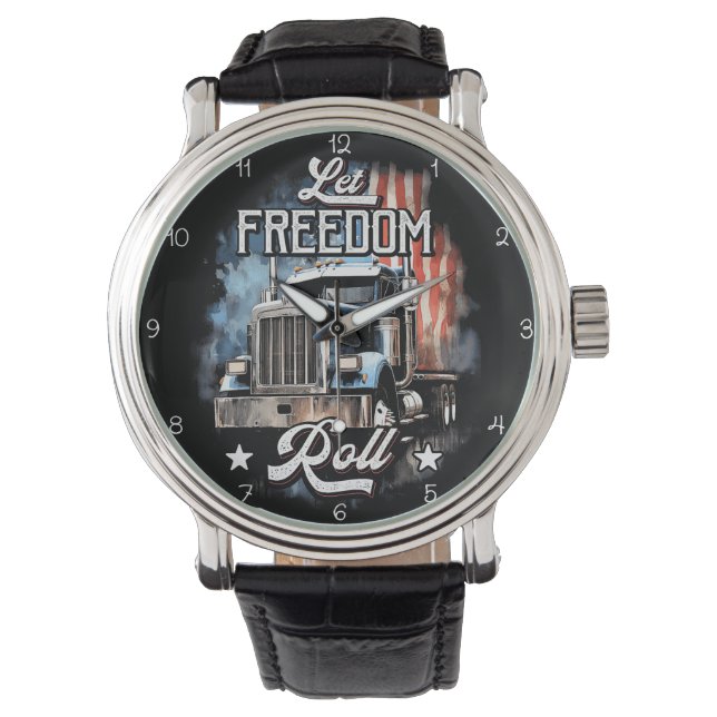 Relógio Let Freedom Roll: Trucking America (Frente)