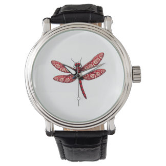 Relógio Libélula de Torção de Hortelã-Pimenta