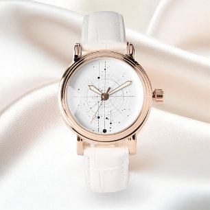 Relógio Linhas de interseção dos círculos concêntricos abs