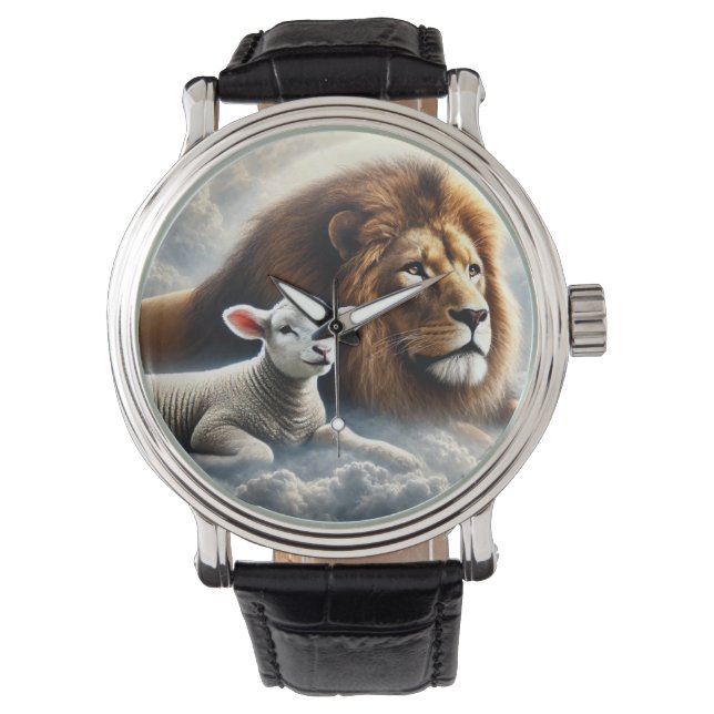Relógio Lion e Lamb Watch (Frente)
