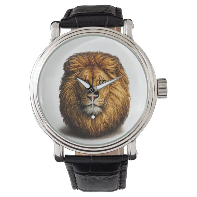 Relógio Lion Face eWatch | Cute Animal Smart Watch (Frente)
