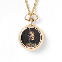 Lion of Judah Haile Selassie Rastafari Gold Watch 