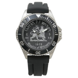 Relógio Lion of Judah - Haile Selassie - Rastafari Watch A