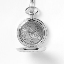 Relógio Lion of Judah Jah Rastafari Rasta Reggae Roots 