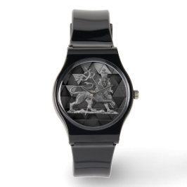 Relógio Lion of Judah Jah Rastafari Rasta Reggae Roots Kid