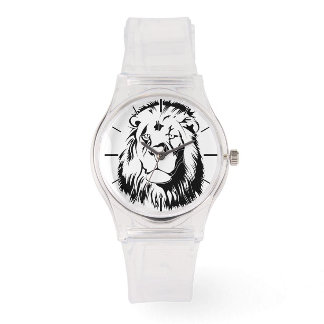 Relógio Lion Tribal 002 (Frente)