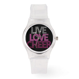 Relógio Live Love Cheer Watch