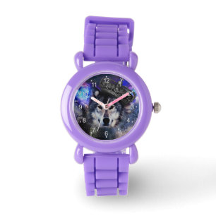 Relógio Lobo-animal na coroa