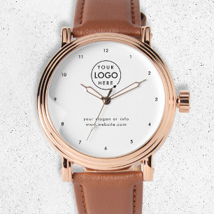 Relógio Logotipo comercial   Moderno profissional Minimali