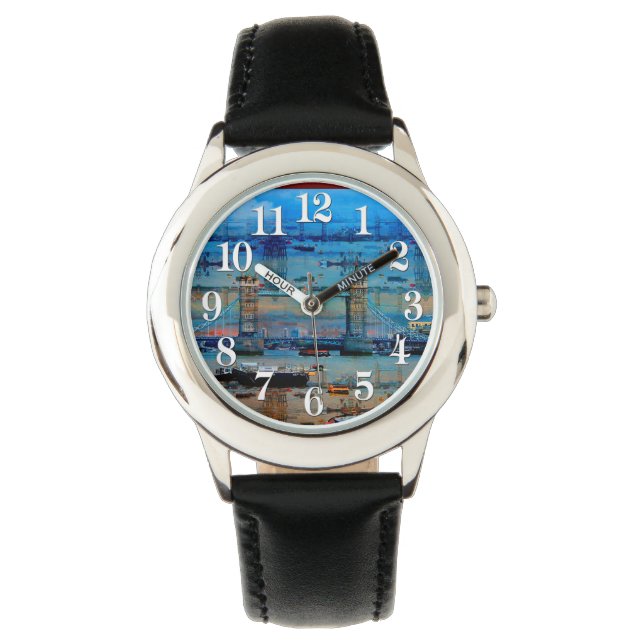 Relógio Londres, Ponte Torre Histórica da Inglaterra (Frente)