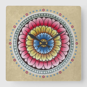 Relógio Lotus Mandala