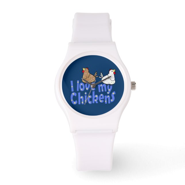 Relógio Love Chickens Watch (Frente)