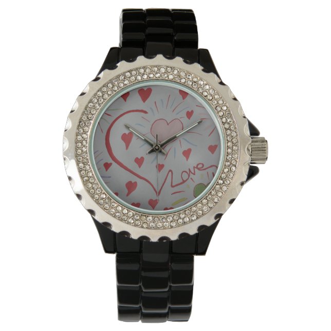 Relógio Love Hearts Watch (Frente)