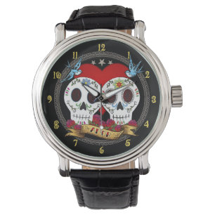 Relógio Love Skulls Watch