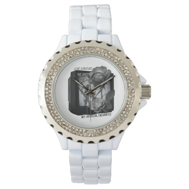 Relógio Love Survived the Static (Frente)