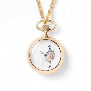 Relógio Luminous Emu Art