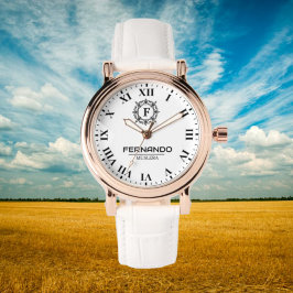 Relógio Luxurious and distinguished Custom Monogrammed