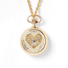 Relógio Luxury, , Beigi Gold ,Love Heart , Valentine's Day