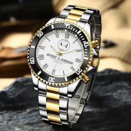 Relógio Luxury Minimalist Customizable Couple’s name  Desi