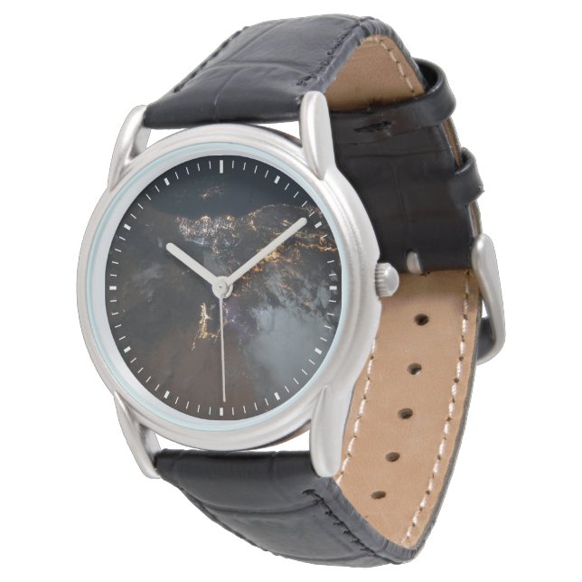 Relógio Luzes Da Cidade De Jazan E Seus Subúrbios (Angular)