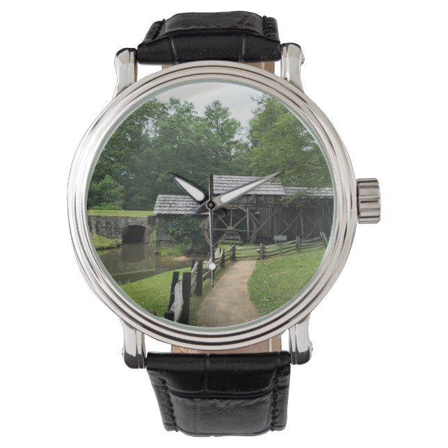 Relógio Mabry Mill, Virginia (Frente)