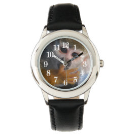 Relógio Macaco-Bebê Bonito Recuperado