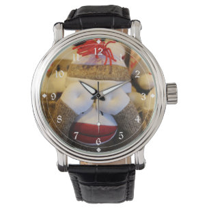 Relógio Macaco Peek-a-boo Sock