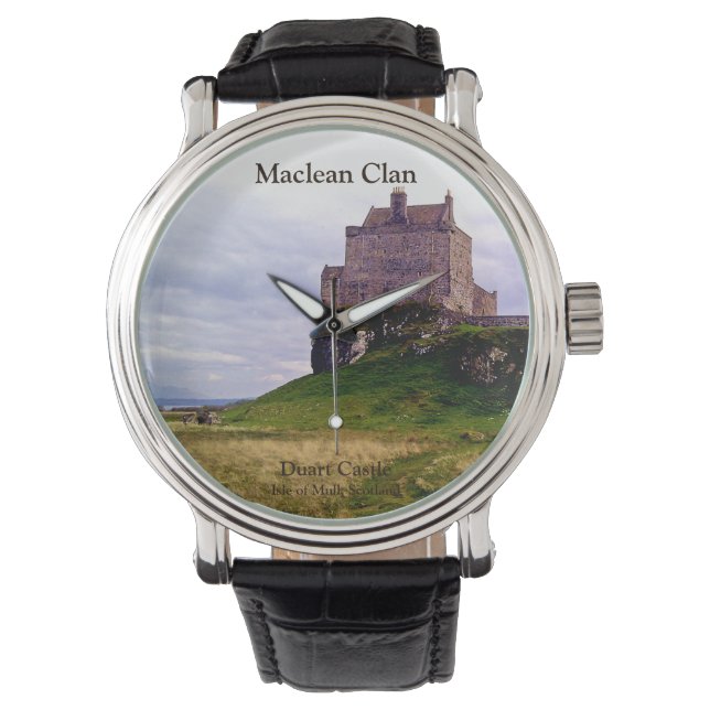 Relógio Maclean Scottish Clan's Duart Castle e Watch (Frente)