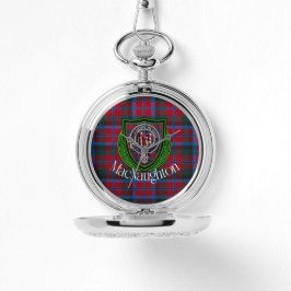 Relógio MacNaughton Scottish Clan Tartan & Crest