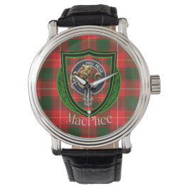 Relógio MacPhee Scottish Clan Tartan & Crest