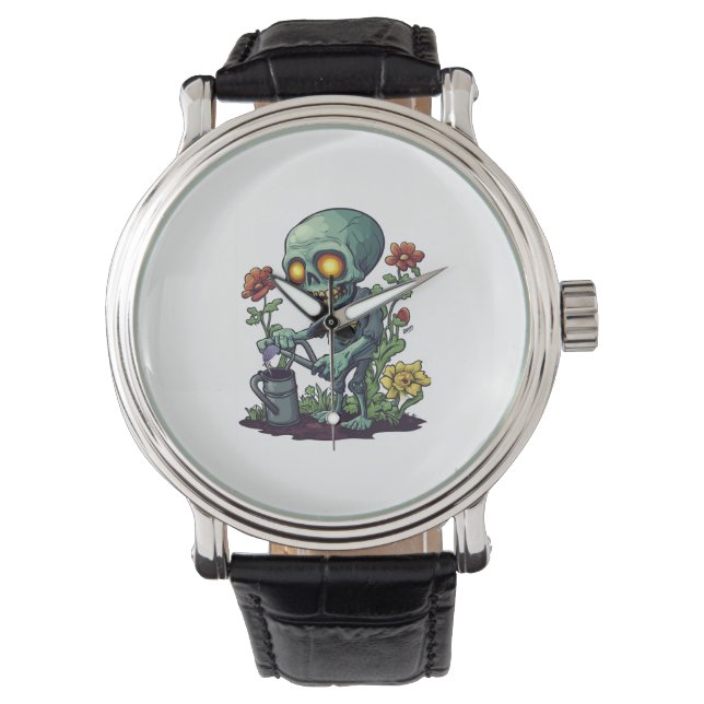 Relógio Mãe Planta Zumbi (Frente)