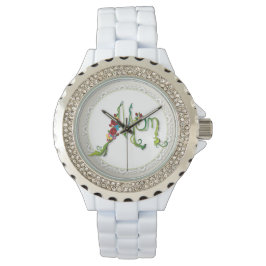 Relógio Mãe Rhinestone Watch
