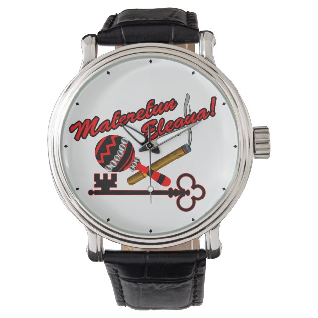 Relógio Maferefun Elegua (Frente)