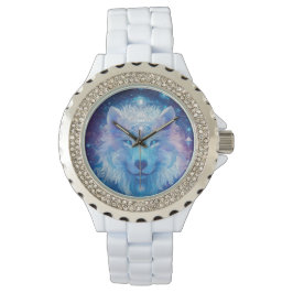 Relógio Magischer Wolf Armbanduhr für Damen