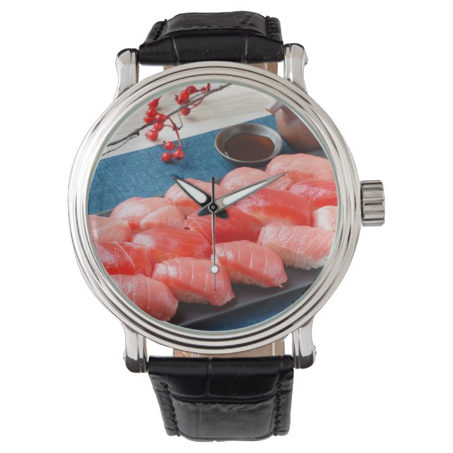 Relógio Maguro Lover's Watch – Tuna Parade Edition (Frente)
