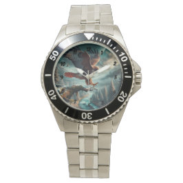 Relógio Maiestoso Falcão de Altura Vermelha Soar